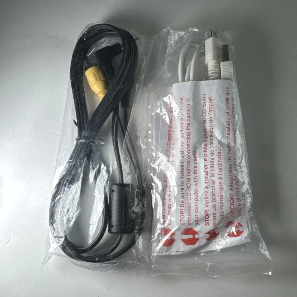 Canon PowerShot USB Data/AV Cable Cord OEM NEW SEALED